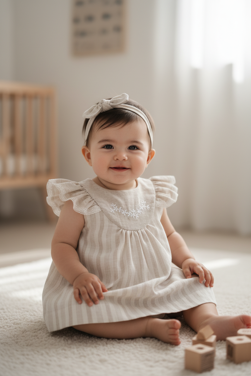 Classic Summer Dress Set